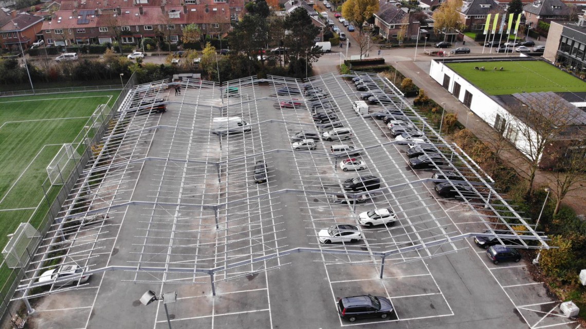 Solar carport sportpark de Kuil 2