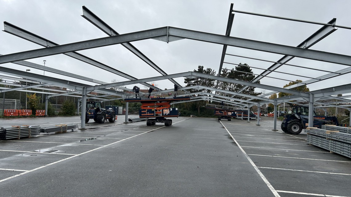 Solar carport sportpark de Kuil 4