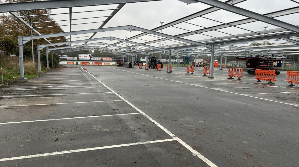 Solar carport sportpark de Kuil 5
