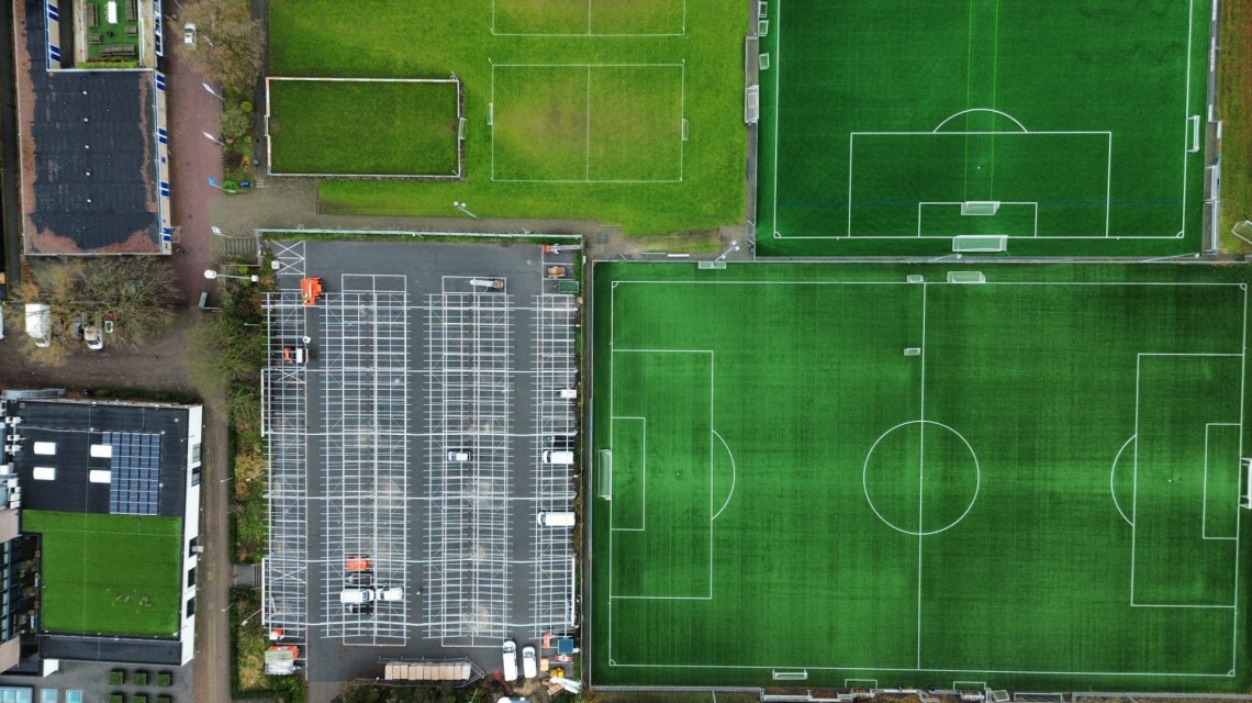 Solar carport sportpark de Kuil 7