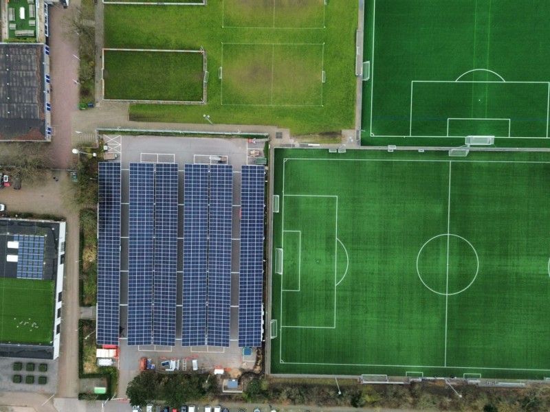 Solar carport sportpark de Kuil 1