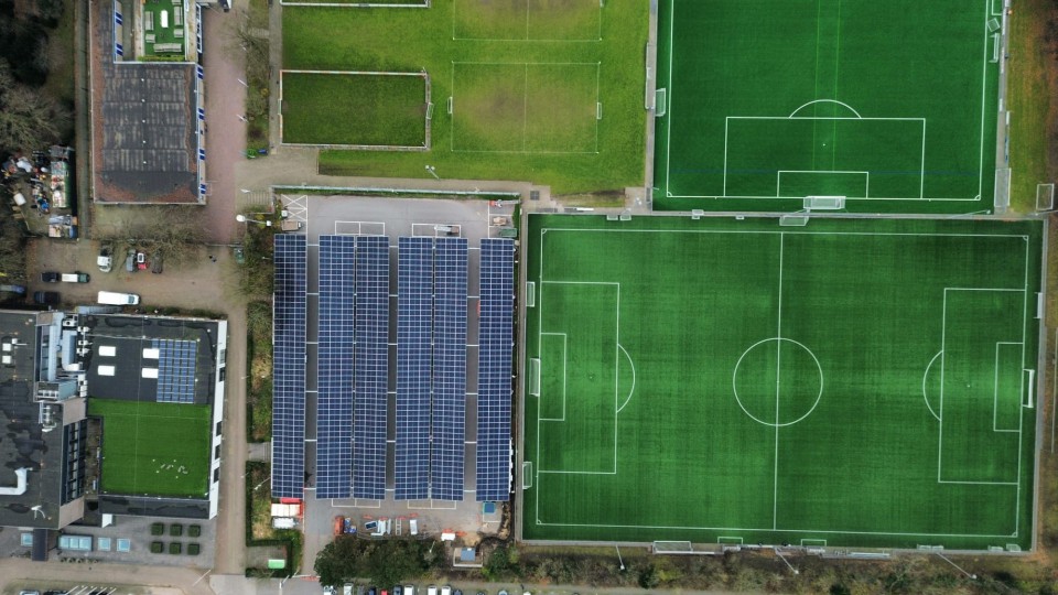 Solar carport sportpark de Kuil 1